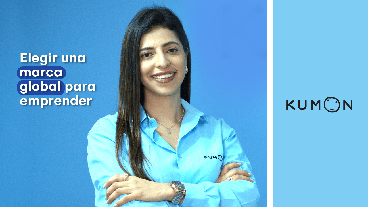 Foto de perfil de una orientadora Kumon hablando sobre la elegir uma marca global-Argentina