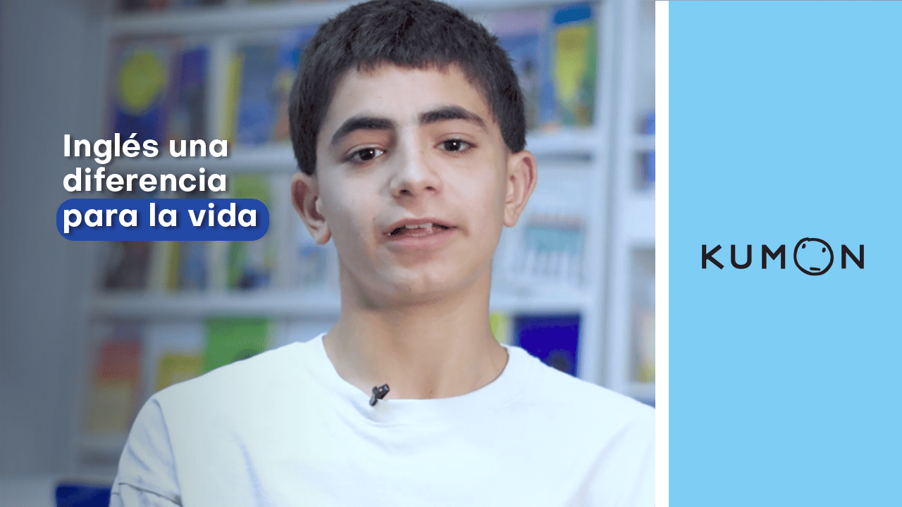 Foto de perfil de un alumno hablando sobre los benefícios de Kumon inglés-Argentina