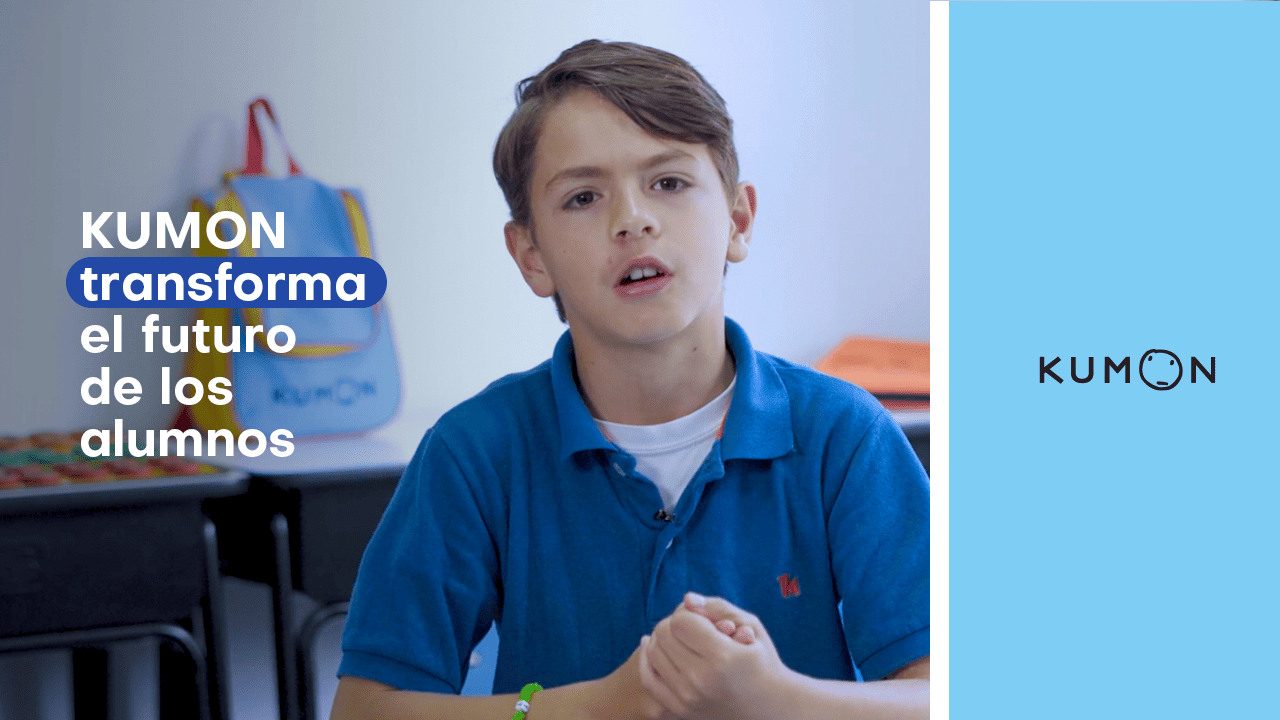 Alumno en un centro Kumon hablando sobre cómo Kumon ha cambiado su vida-Argentina
